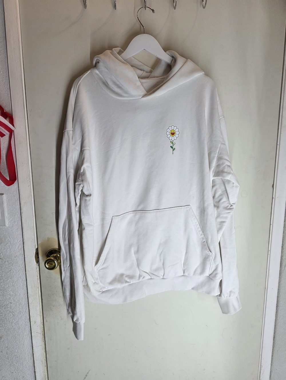 J Balvin x Takashi Murakami BLANCO FLOWER HOODIE WHITE